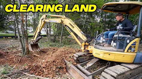 Ideal Mini Excavator Size for Land Clearing – Asking Yard